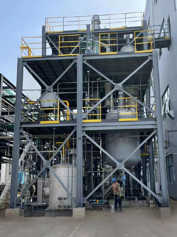 農藥行業(yè)氯化鈉、高COD廢水三效蒸發(fā)結晶系統(tǒng)（供貨先達農化19套系統(tǒng)）(1)